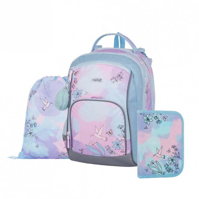 Set zaino scuola OXY GO Kolibřík 3 pezzi