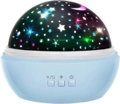 Cupola rotante e proiezione colorata