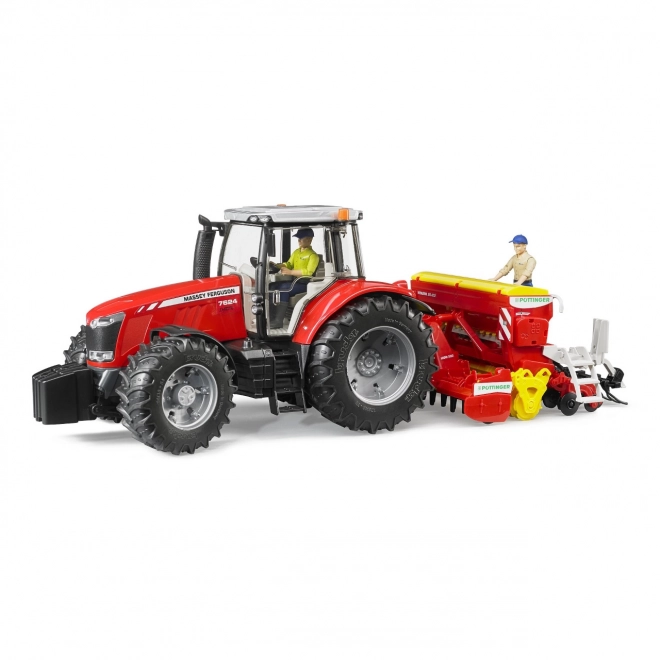 Trattore Bruder Massey Ferguson 7624