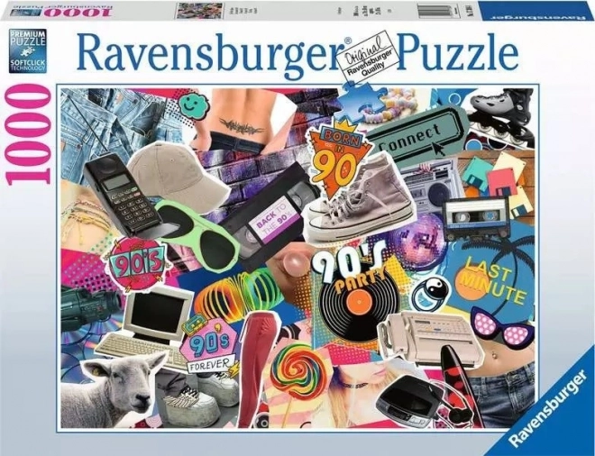 Puzzle Ravensburger anni '90 1000 pezzi