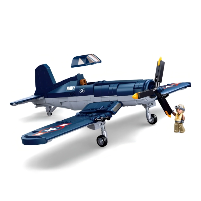 Minifig del pilota e ricco set di accessori