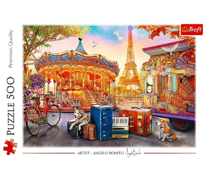 Puzzle Vacanze a Parigi 500 pezzi