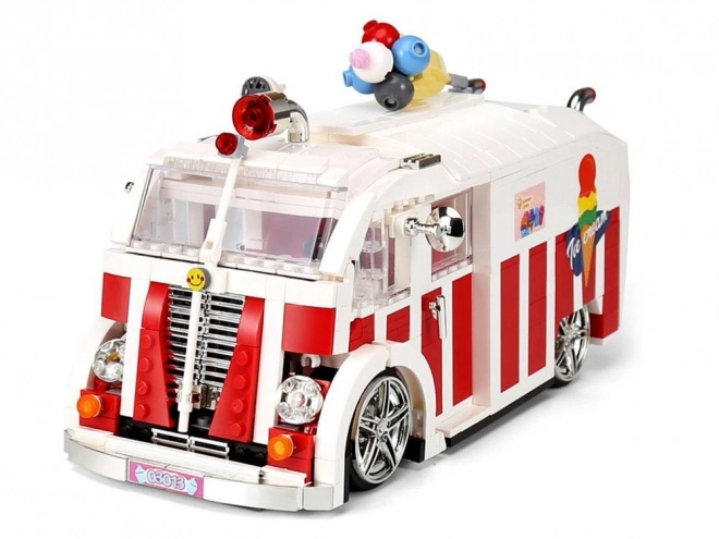 Auto gelateria con mattoncini - 1000 pezzi