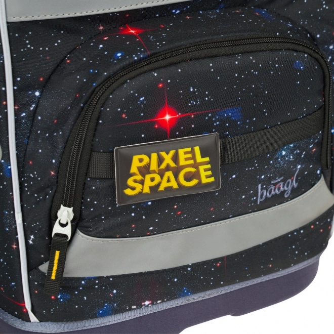 Zaino scolastico Baagl Zippy Plus Pixel Space