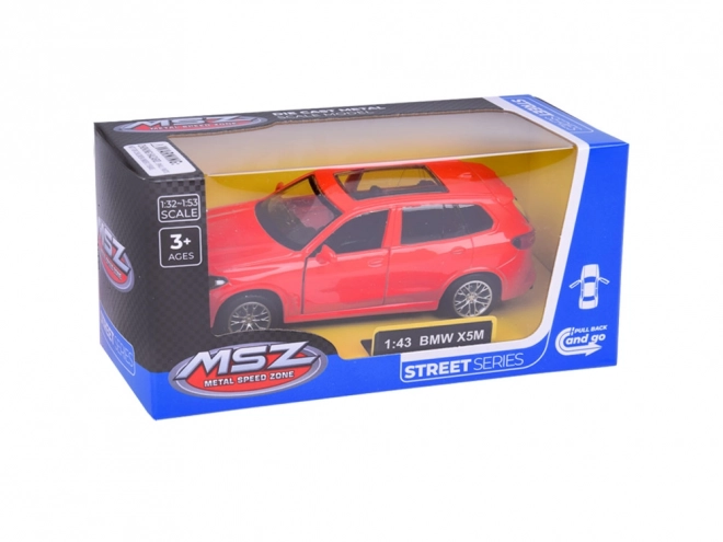 Modello collezionabile auto in metallo BMW X5M 1:43