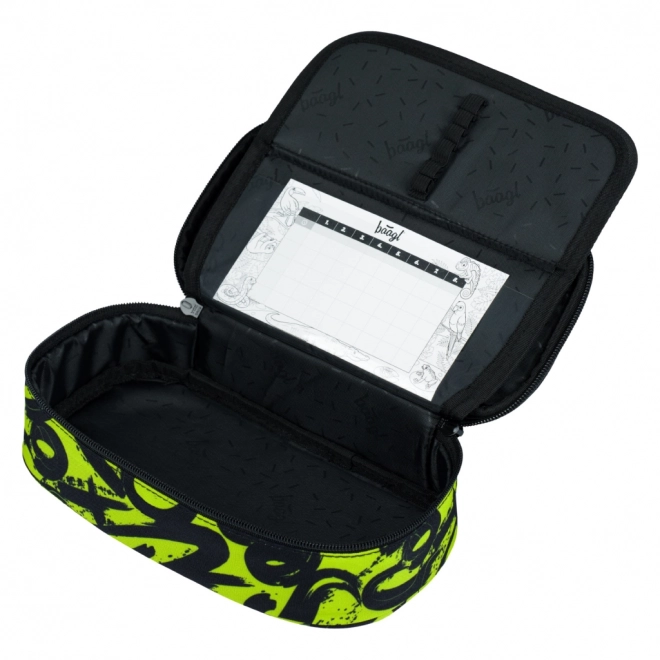 BAAGL 3 SET Core Lime: zaino, astuccio, sacca