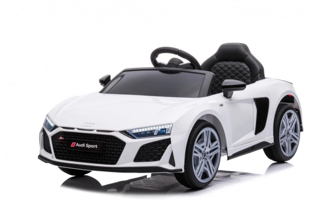 Auto a batteria Audi R8 bianco