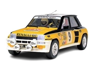 Modello in plastica Renault 5 Turbo Rally 1/24