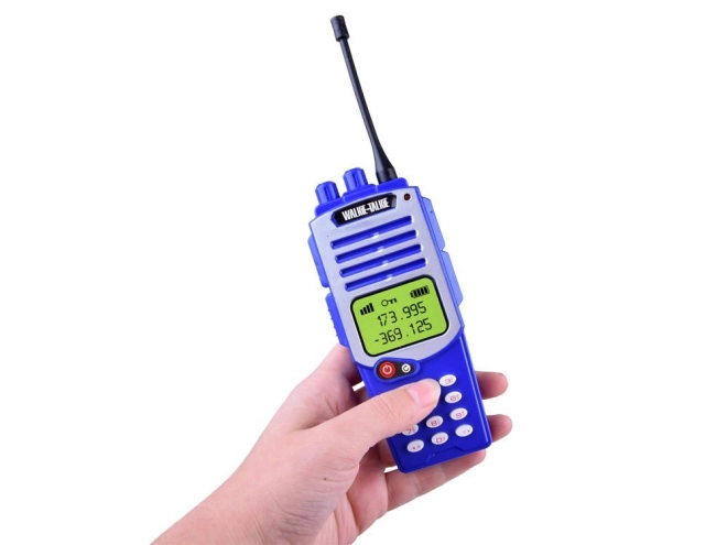 Ricetrasmittente funzionante a batteria