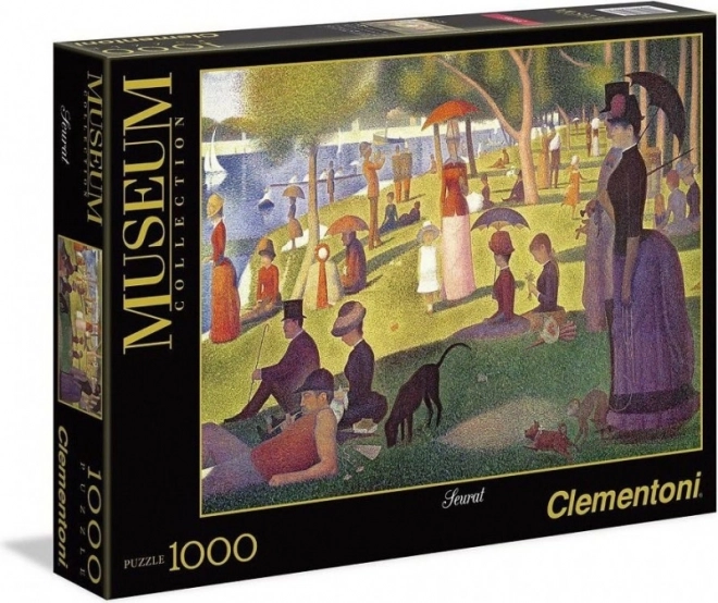 Puzzle Museum Collection: Domenica pomeriggio sull'isola della Grande Jatte 1000 pezzi