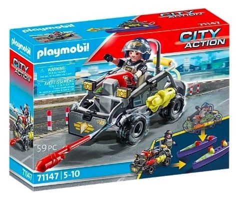 Quad Tattico Unità Speciale Playmobil