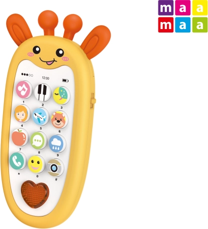 Telefono per bambini giraffa con effetti 13,5 cm