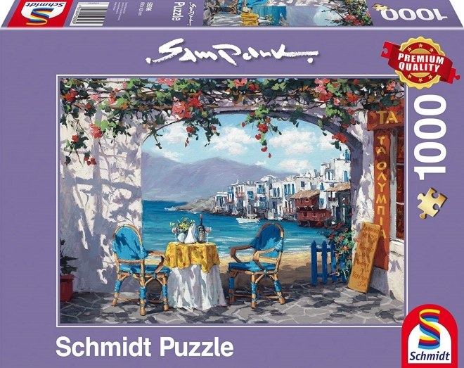 Puzzle incontro a Mykonos 1000 pezzi