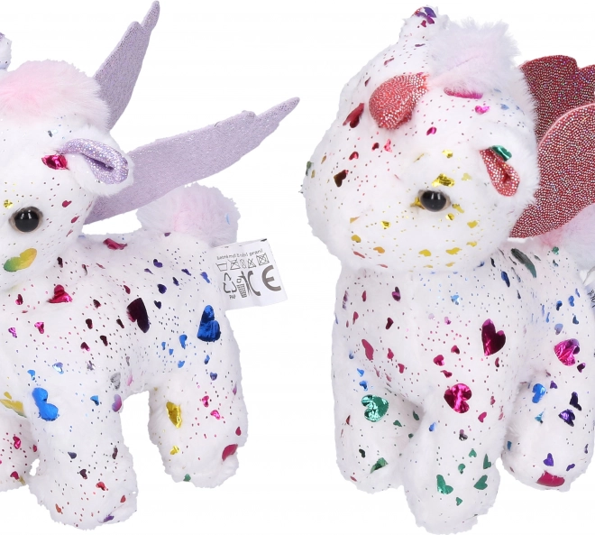Unicorno peluche 13 cm