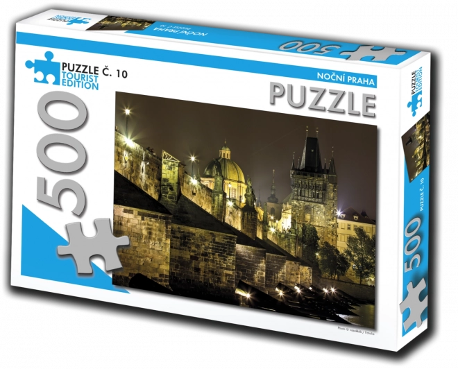 Puzzle Notte Praga 500 Pezzi Edizione Turistica