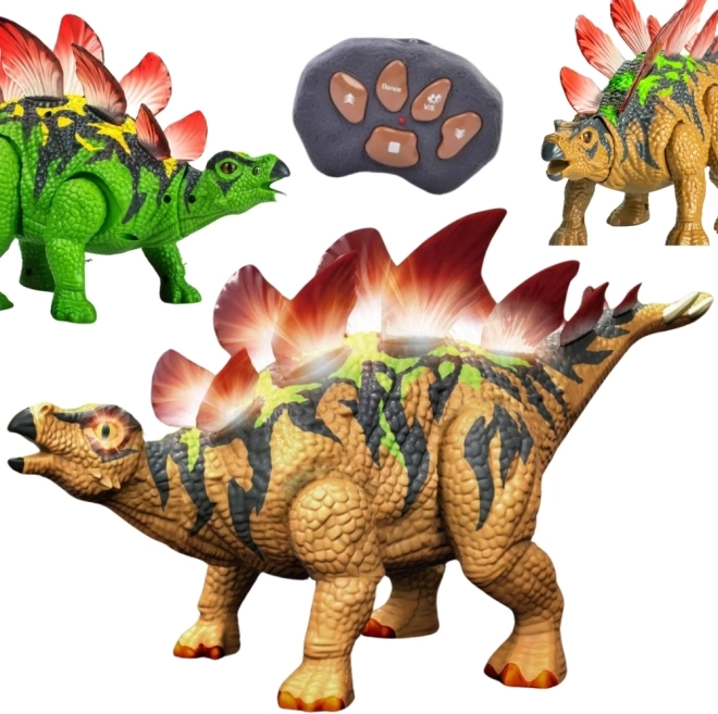 Woopie Dinosauro radiocomandato RC Robot Stegosauro