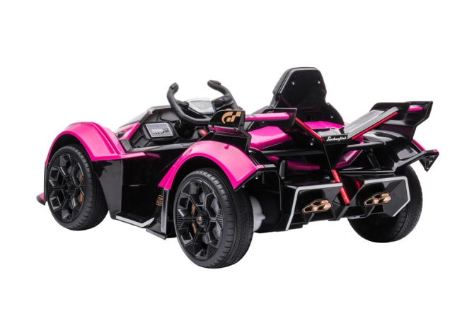 Macchina Elettrica per Bambini Lamborghini Rosa