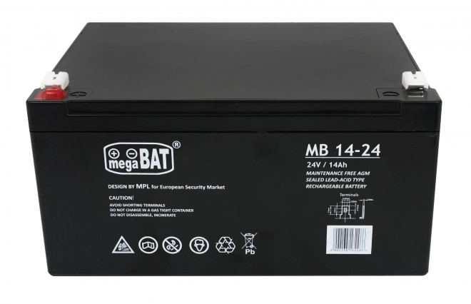 Batteria veicolo 24V 14AH