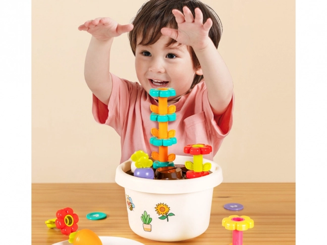 Set educativo Giardiniere con vaso