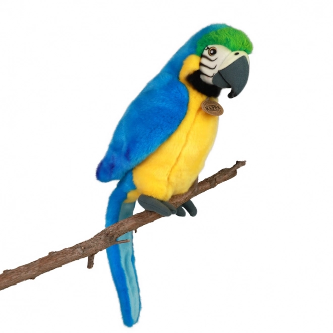 Pappagallo Ara di peluche ecologico 28 cm