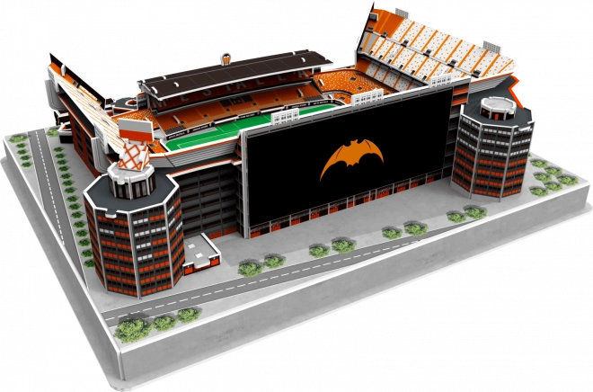 Puzzle 3D Stadio Mestalla FC Valencia Luminoso