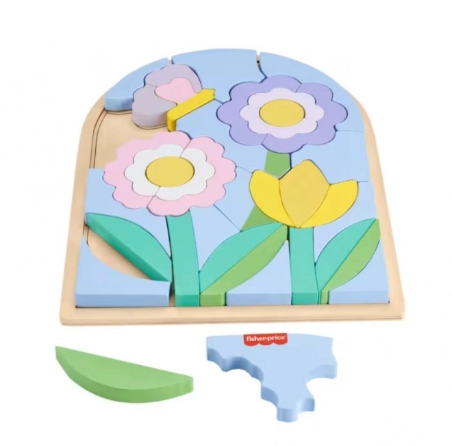 Puzzle in legno Fiori Fisher-Price