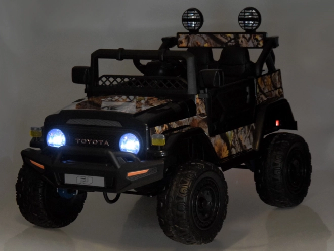 Macchina Elettrica Toyota FJ Cruiser per Bambini – Nero