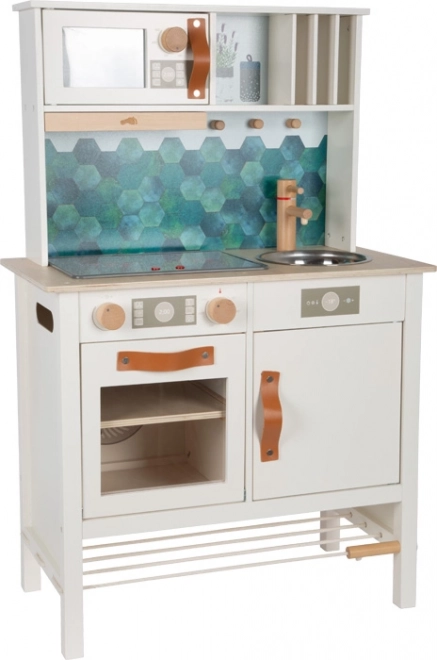 Cucina in legno per bambini Small Foot Tasty bianca