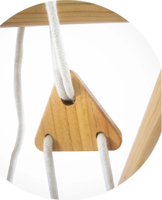 Telaio di arrampicata e altalena in legno Chipolino