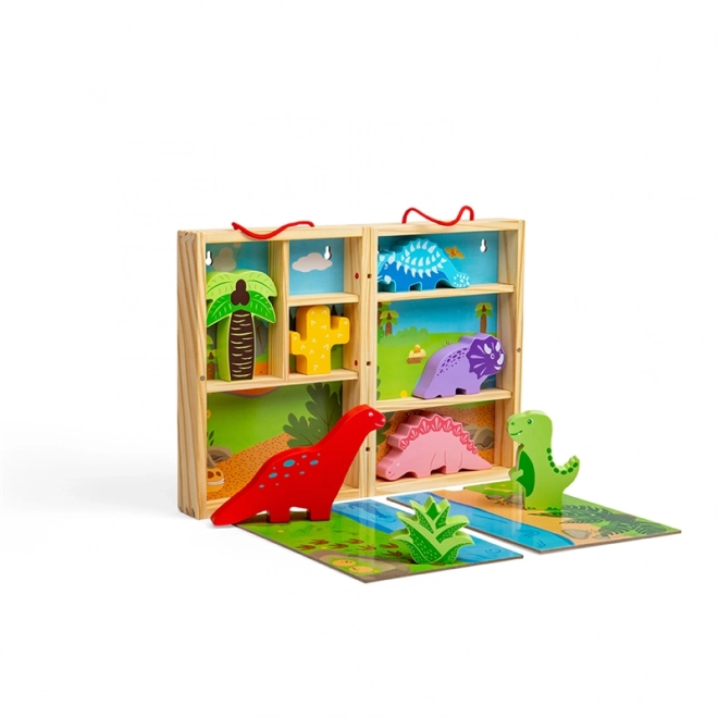 Scatola di gioco Dinosauri Bigjigs Toys