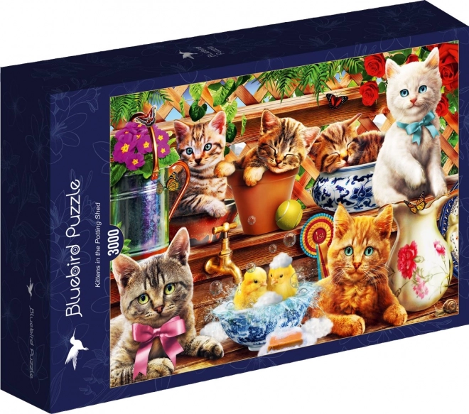 Puzzle gattini nel capanno 3000 pezzi