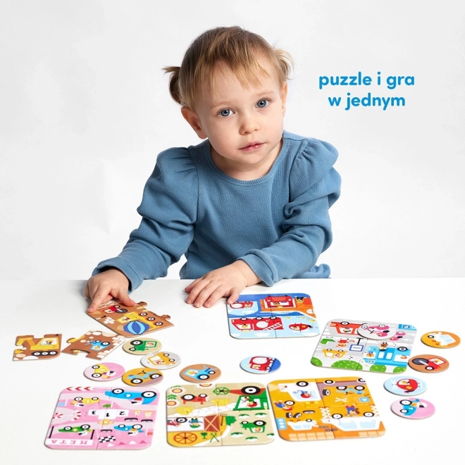 Puzzle Auto Piccole e Grandi