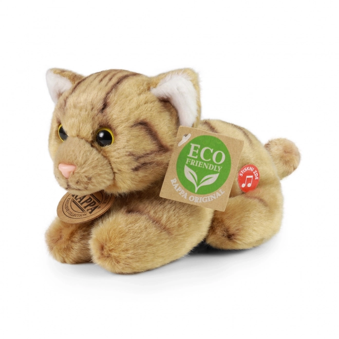 Gatto di peluche eco-friendly 15 cm