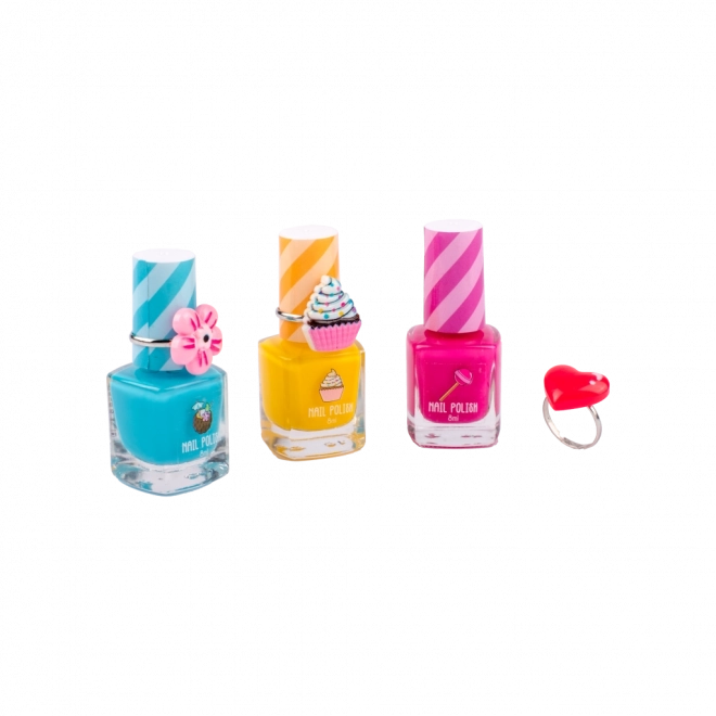 Set di smalti per unghie con ciondolo Candy