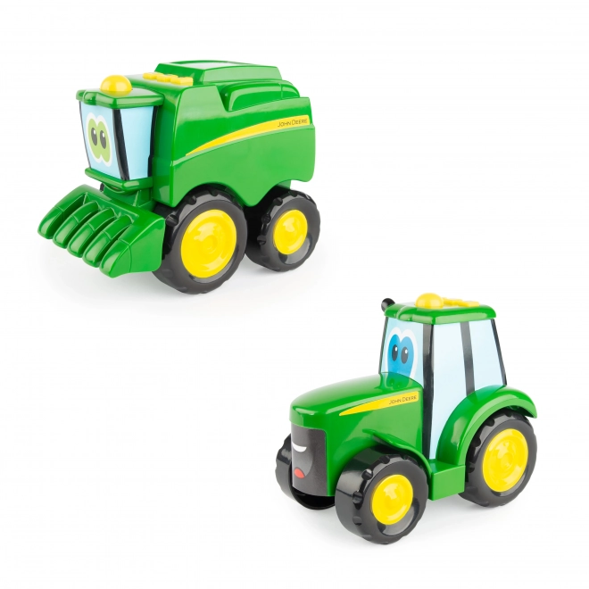 Trattore e Mietitrebbia John Deere per Bambini con Effetti Sonori