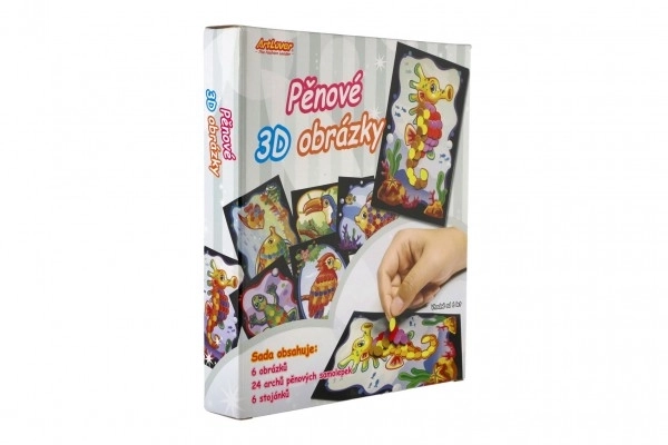 Set di immagini 3D in schiuma ARTLOVER - 6 pezzi