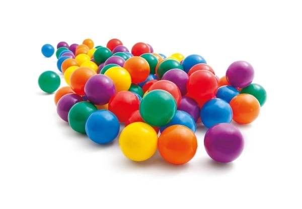 Palline colorate per area di gioco 6,5 cm 100 pezzi