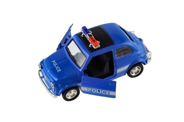 Auto Polizia Retrò con Luci 11cm