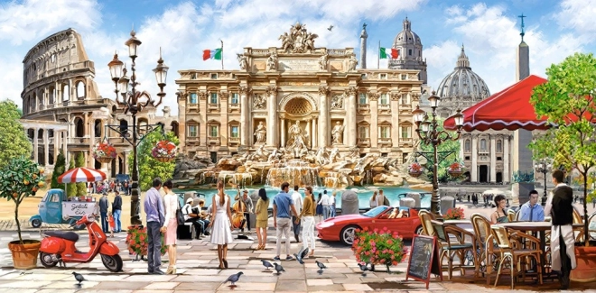 Puzzle 4000 Pezzi Splendore di Roma