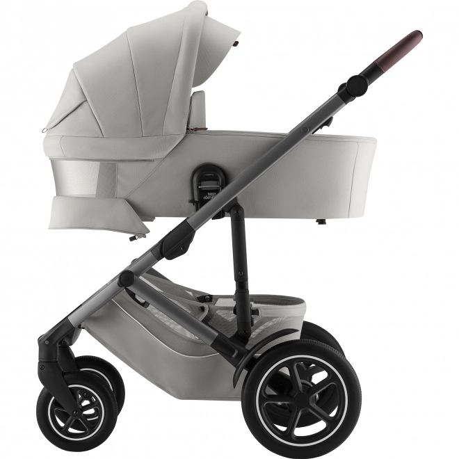 Passeggino Smile 5Z con navicella Lux, Grigio Lino