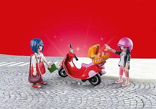 Miraculous: Giro in Scooter per Parigi Figurina Playmobil
