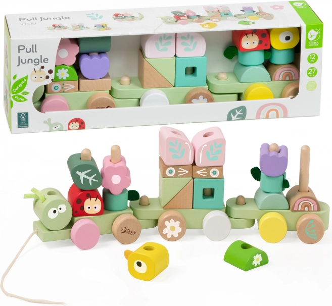 Puzzle di legno Bruco di Classic World