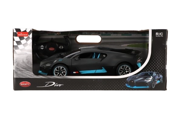 Auto RC Bugatti Divo RASTAR grigio telecomando 32cm