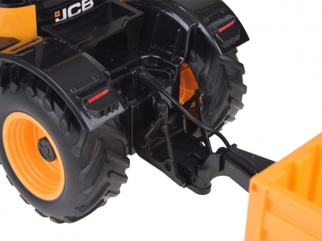 Trattore JCB con rimorchio telecomandato Double E 1:16