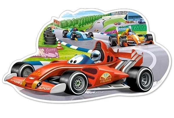 Puzzle maxi 12 pezzi Racing Bolide