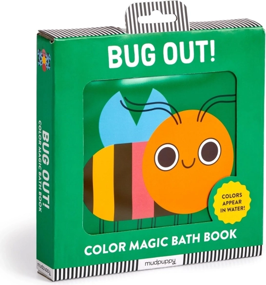 Mudpuppy Libretto da bagno Insetti