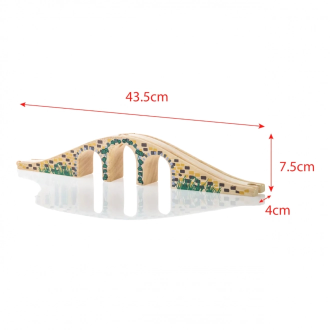 Ponte Ferroviario in Legno Bigjigs Rail