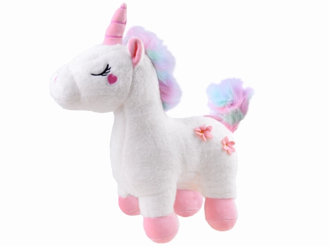 Unicorno di peluche magico