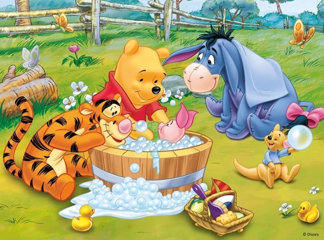 Puzzle 30 pezzi Winnie the Pooh Bagnetto di Pimpi