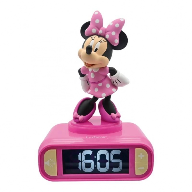 Sveglia con luce notturna 3D Minnie Mouse